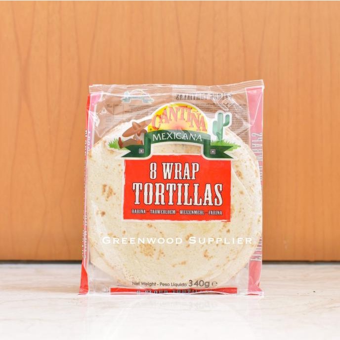 

[COD] Cantina Mexicana 8 Wrap Flour Tortillas - 340G [COD]