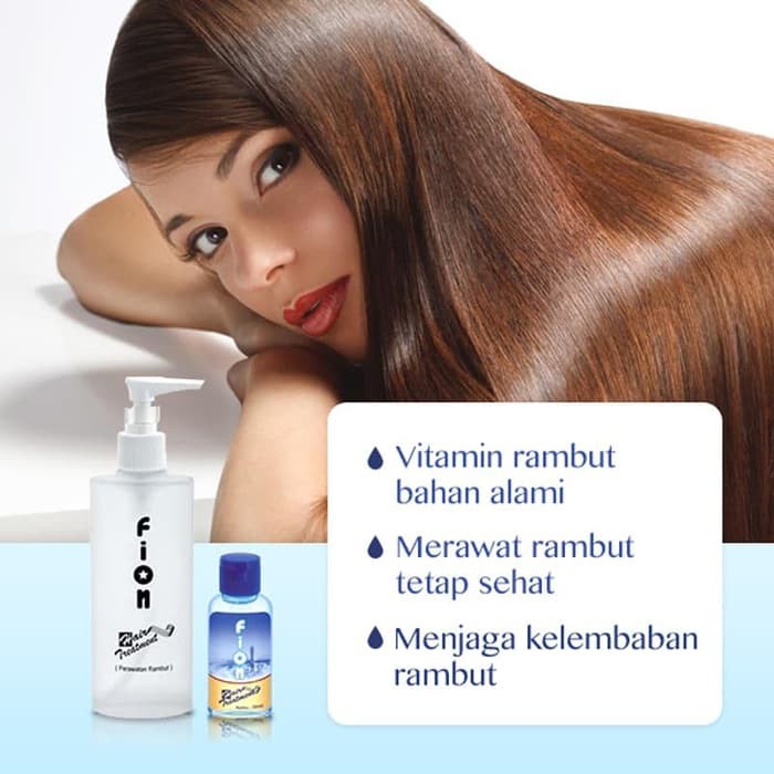 FION Perawatan Rambut 30 ML // 135 ML Hair Treatment Serum Vitamin Halal Pelebat Rambut