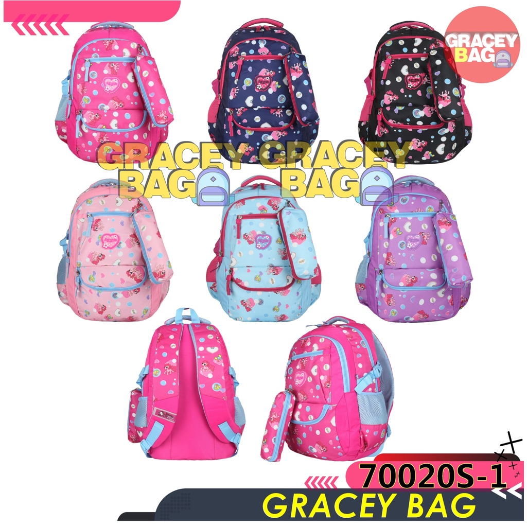 GB-70020S/70820S Tas Ransel Anak Perempuan / Remaja Silvergirl Motif Little Ponny