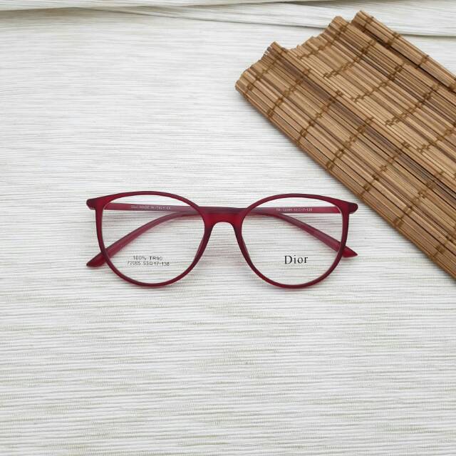 Gratis lensa minus atau plus.. frame kacamata TR90 72085