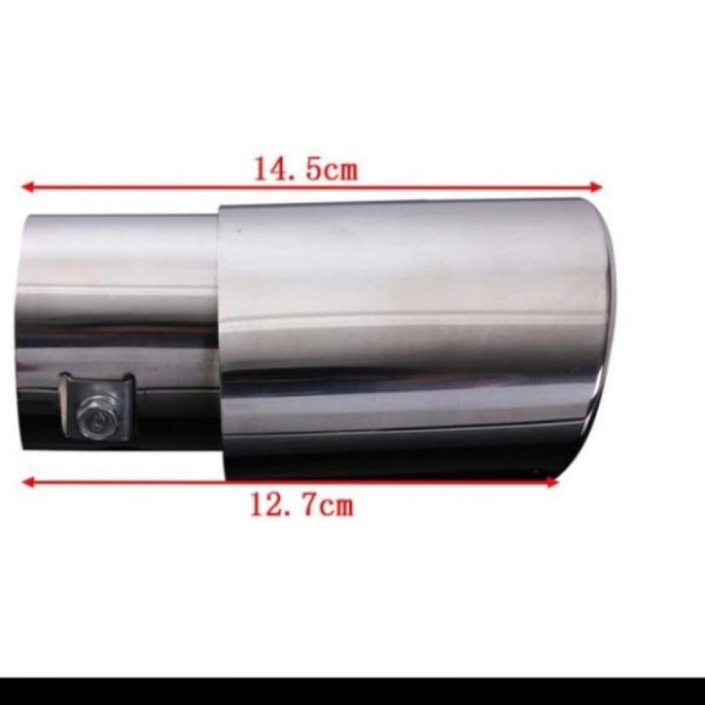 Muffler Ujung Pipa Kenalpot Mobil CALYA SIGRA Stainless