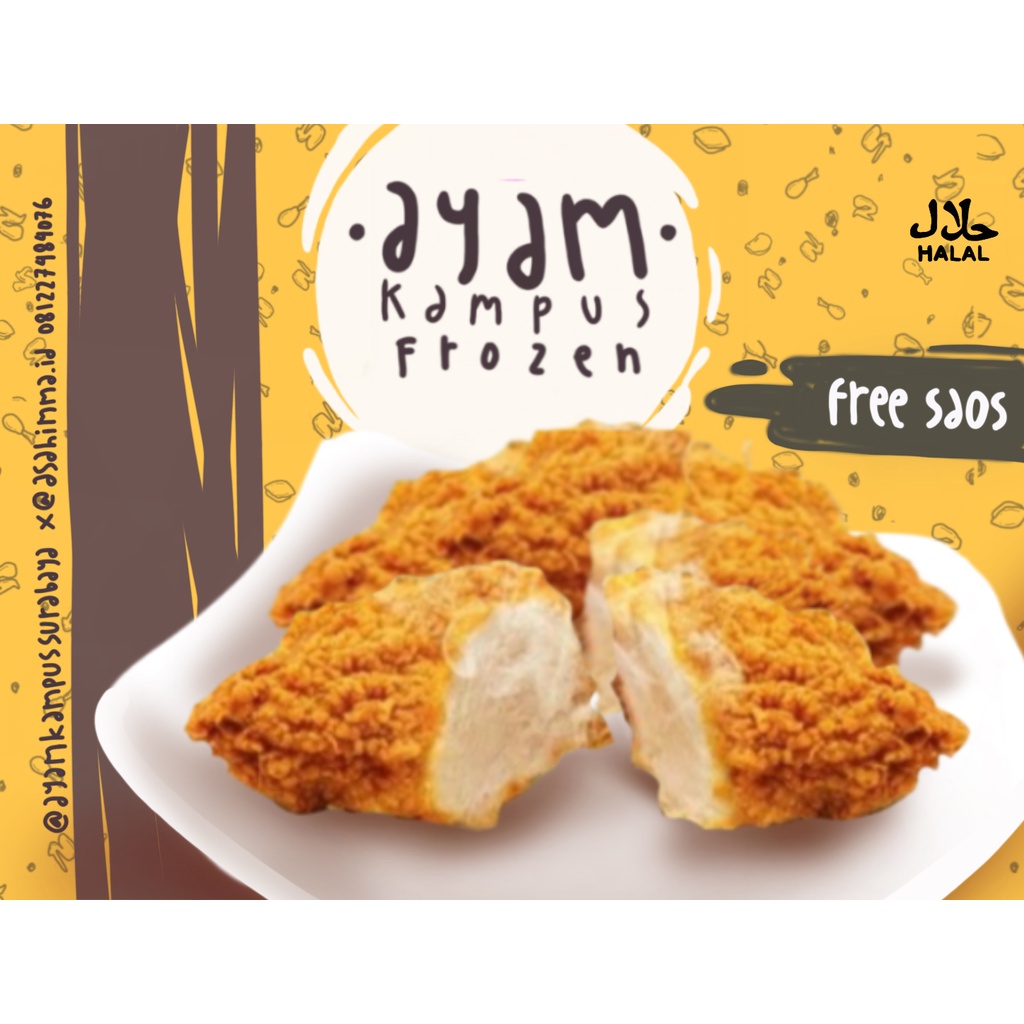 

Ayam Crispy Frozen Cup Kotak