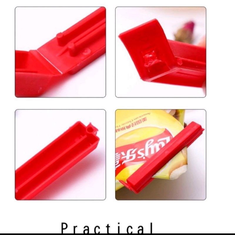 clip food / penjepit makanan snack / penjepit makanan plastik / penjepit plastik makanan cemilan