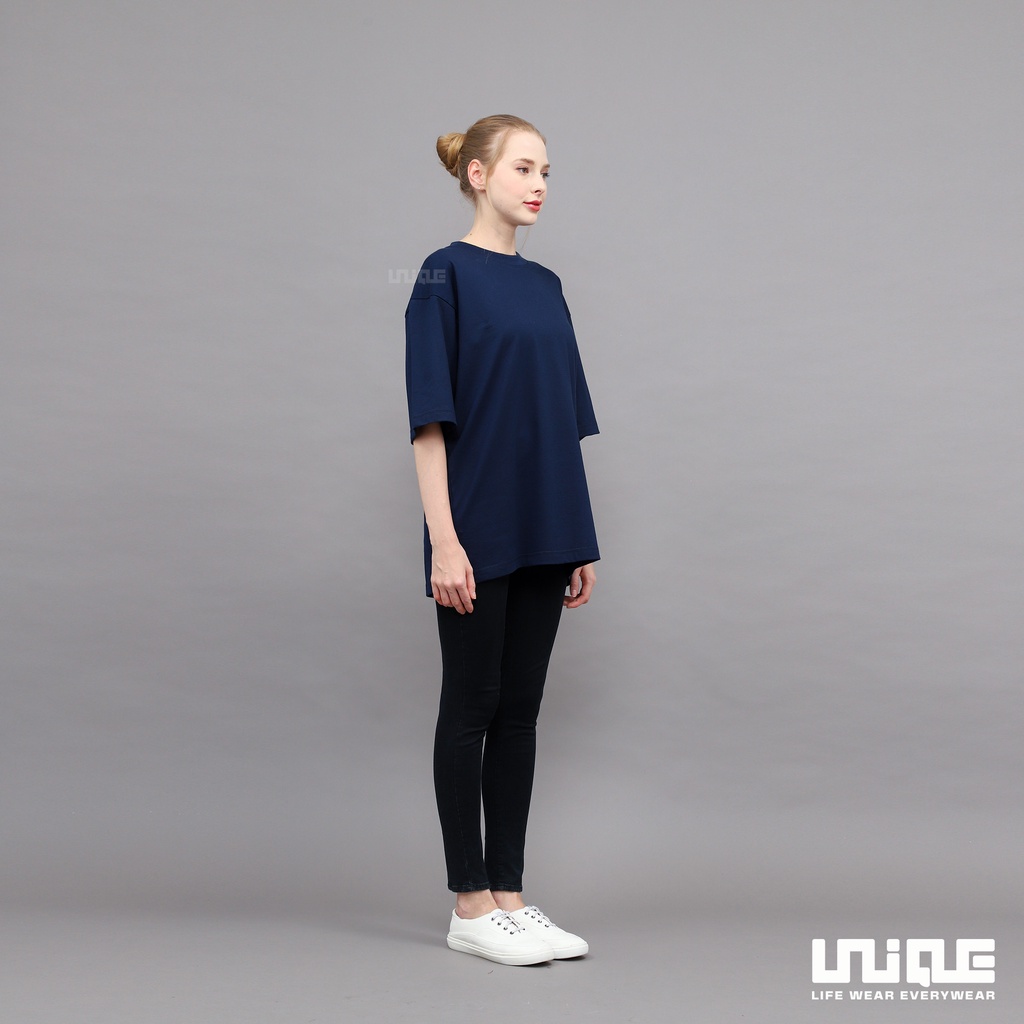 UNIQUE - (Basic Series) Kaos Polos Oversize Basic Midnight Blue