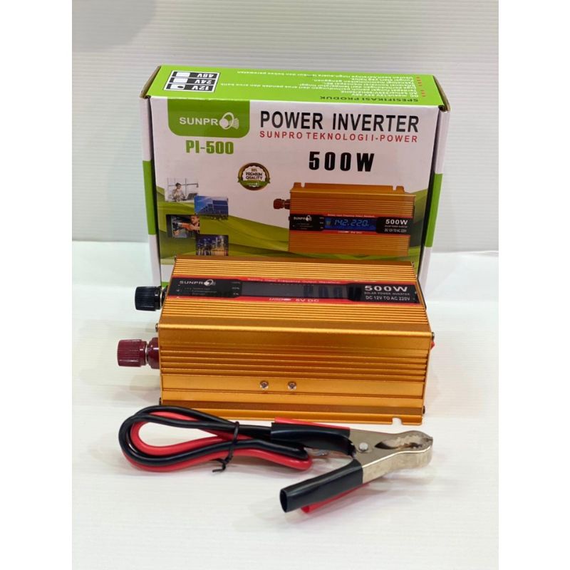 COD INVERTER SUNPRO PI-500W//POWER INVERTER AC/DC SUNPRO 500W