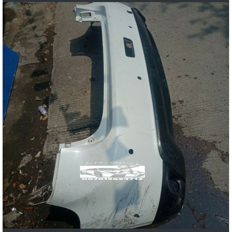 bumper belakang outlander sport 2014