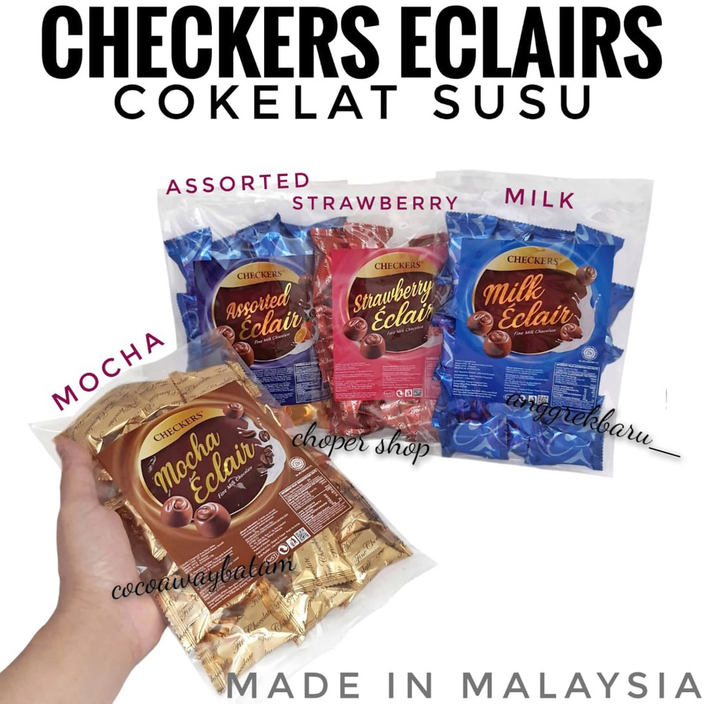 

Checkers Éclair Chocolate 200gram