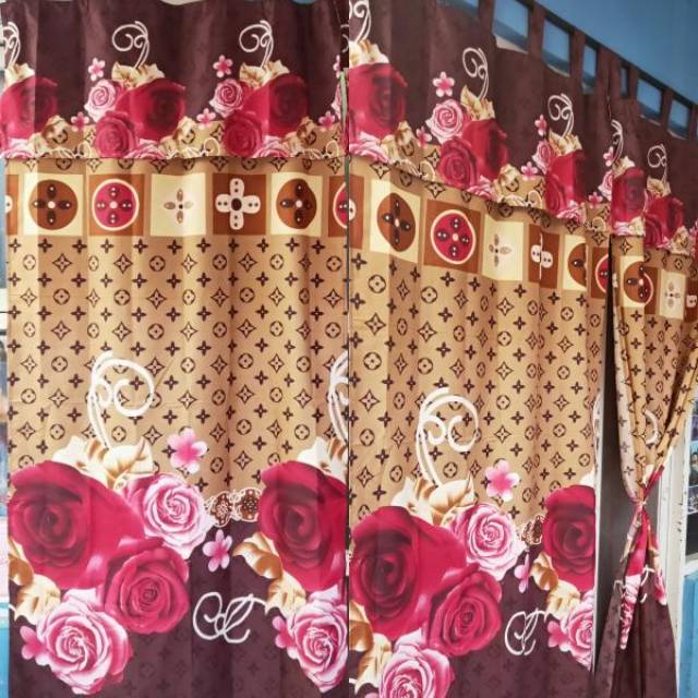 Gorden renda tali gorden motif gorden murah gorden mewah gorden cantik