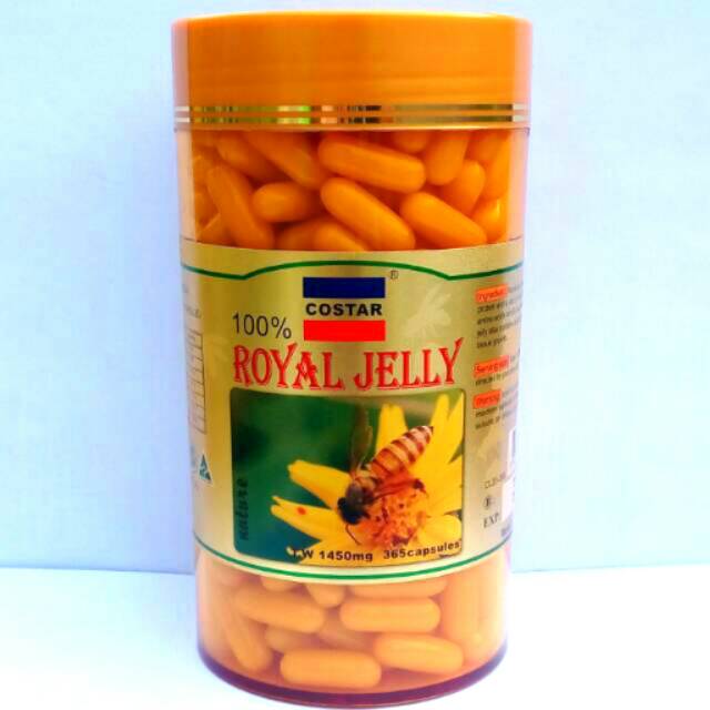 COSTAR ROYAL JELLY 1450mg 365 CAPSULES - Made In Australia