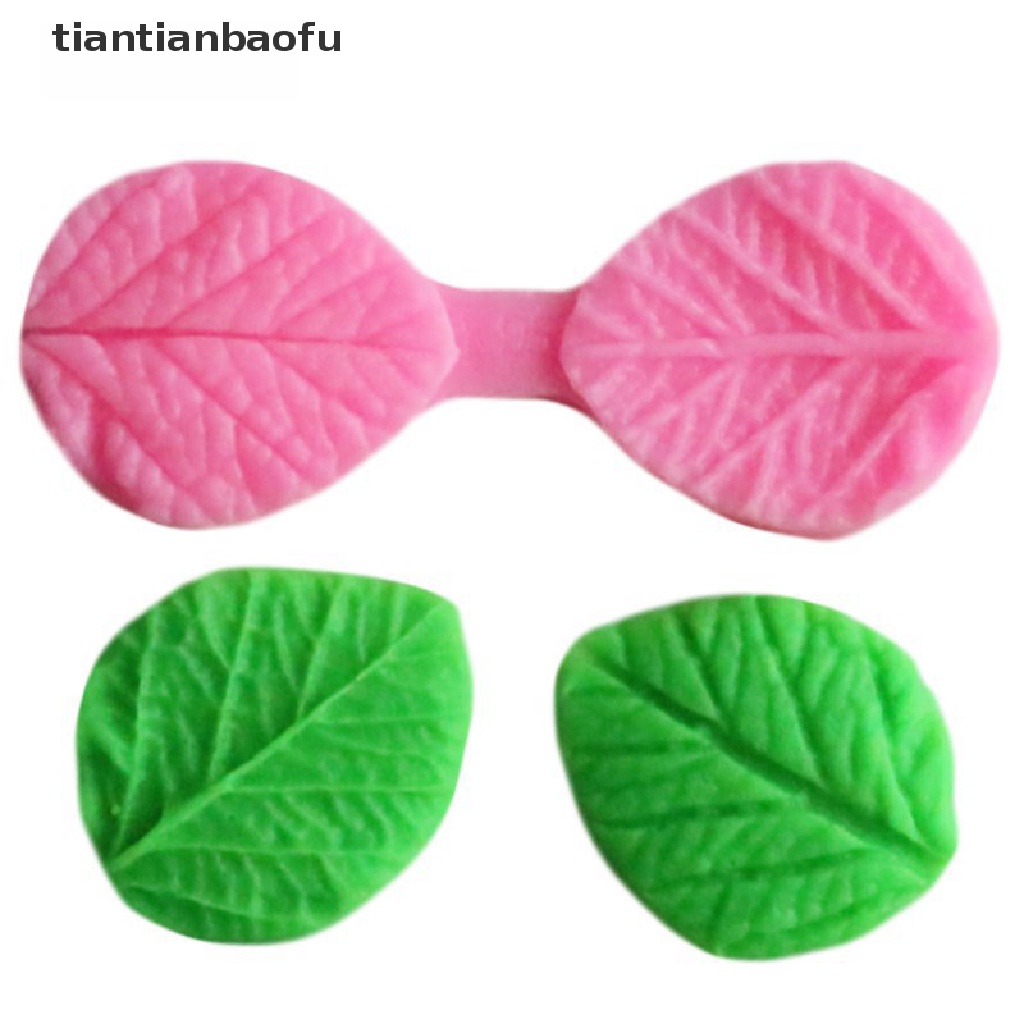 [tiantianbaofu] Flower leaves Petal Silicone Fondant Cake Chocolate Decor Baking Mold Tool Boutique