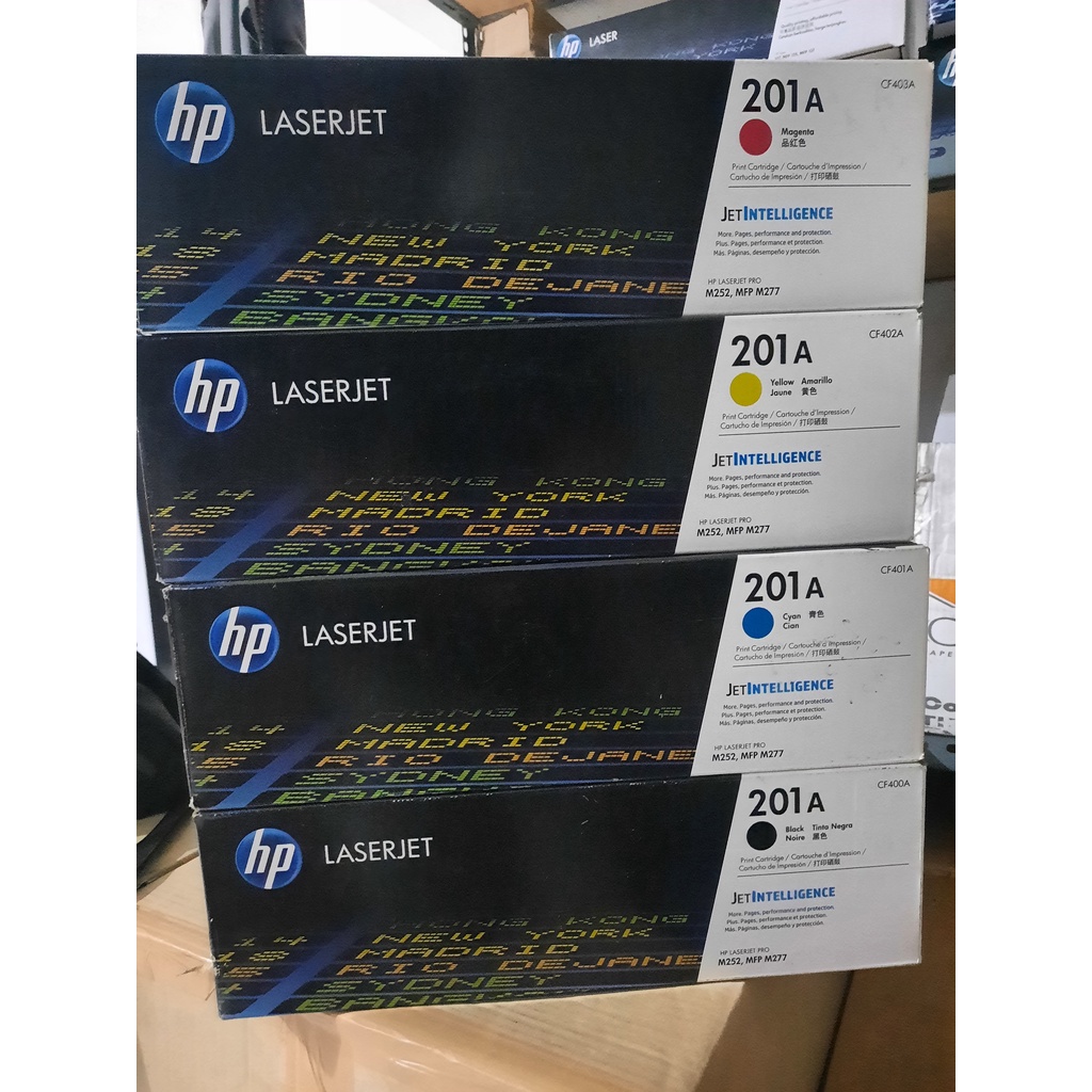 Toner Cartridge HP Laserjet 201A [CF400A] [CF401A] [CF402A] [CF403A] Original