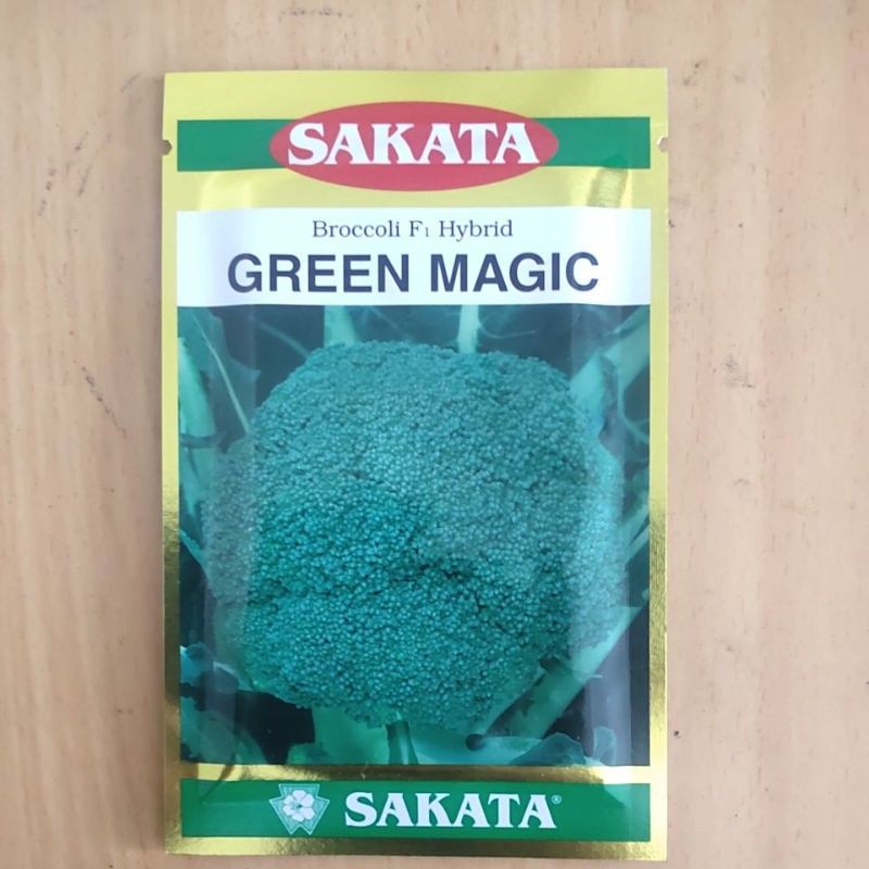 Benih Brokoli Sakata - green magic isi 2000biji