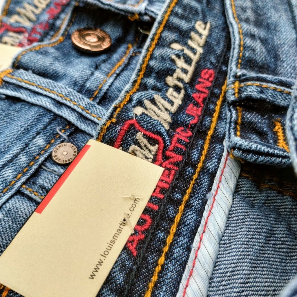 Celana Jeans Pendek Louis Martine Original Pria 100% Asli Jins Pendek Cowok Louis Model Terbaru 2023