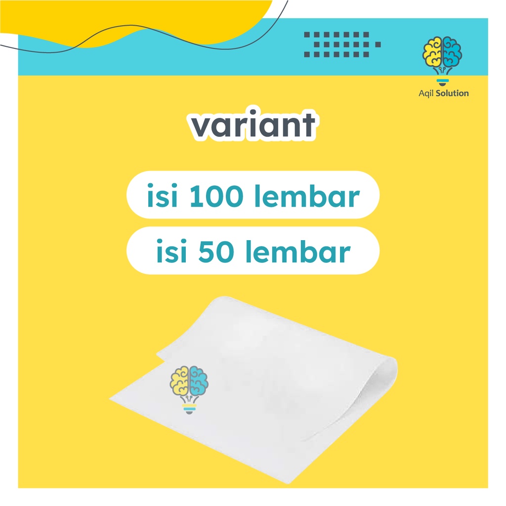 (15x40cm isi 100lbr) Kertas Roti Baking Paper Wrapping Foodgrade &amp; Graseproof Bungkus Makanan Anti Minyak By Aqilsolution