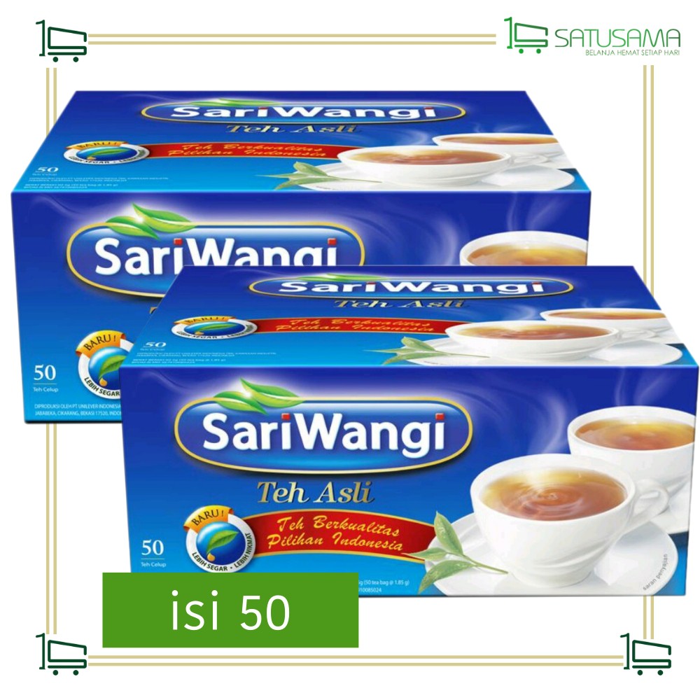 

SARIWANGI TB ASLI 50sX 1.85 GR - Unilever / satusama