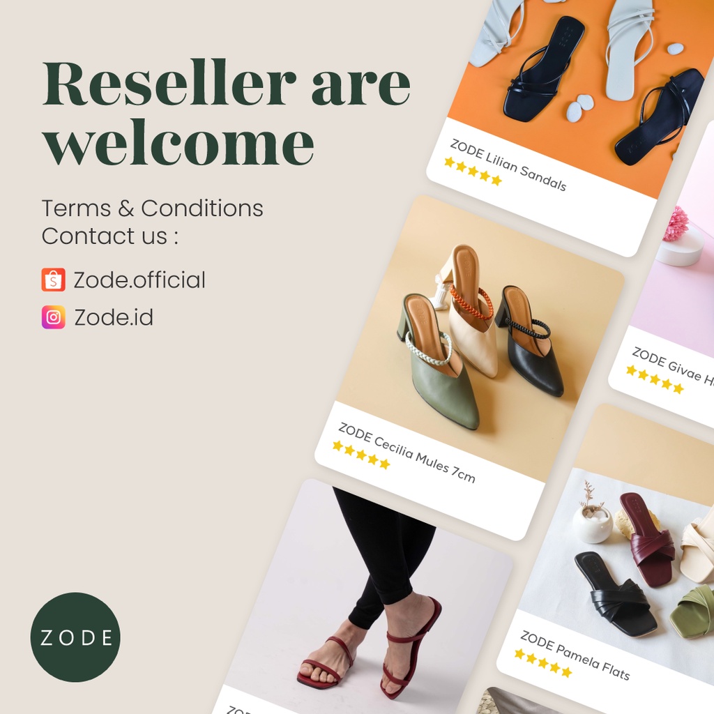 ZODE Scarlet Sandals