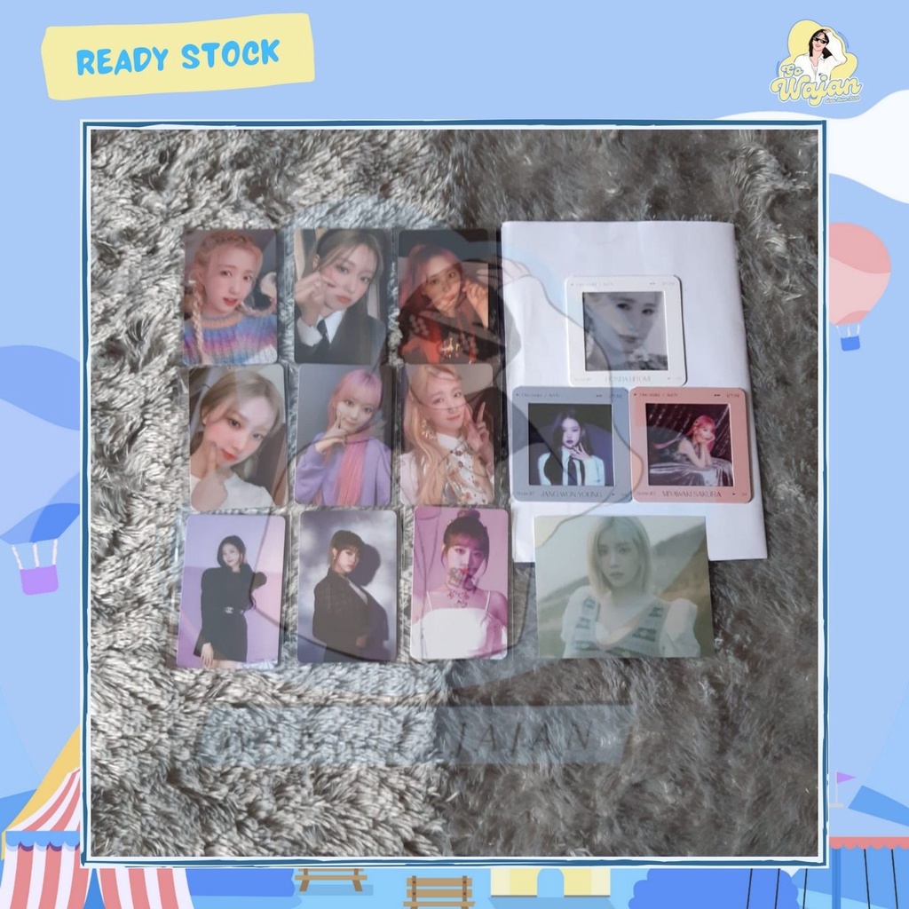 PC, PHOTO FILM, STICKER ONE-RELEER YENA MINJU SAKURA HITOMI HYEWON IZ*ONE IZONE