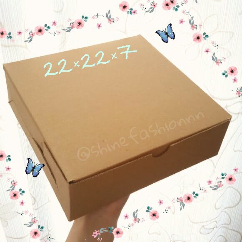 

Kardus / Box / 22x22x7cm / Kotak Hampers / Packing