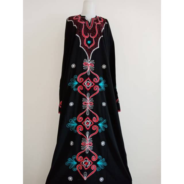 Mukena Blus Arab Jetblack