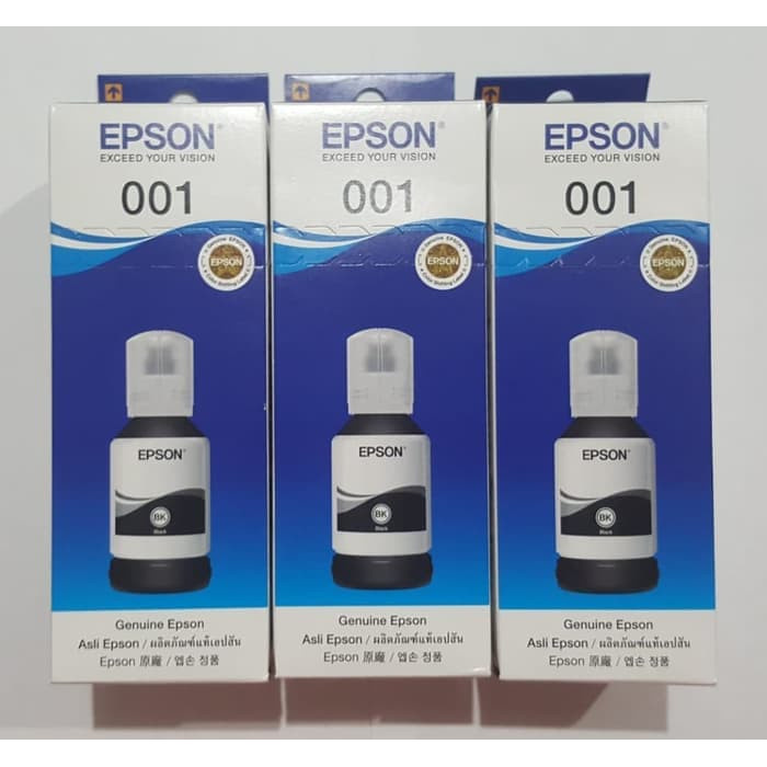 

s40dhts Tinta Epson 001 C13T03Y100 Black L4150 4160 6160 6170 6190 E57Dtgfe