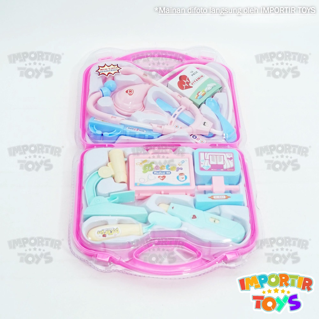 Mainan Edukasi Set Dokter Anak Lengkap Doctor Play Set Toys Kid