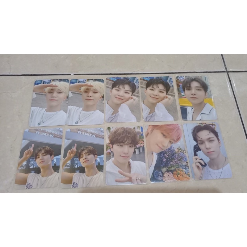 SECTOR 17 PC BENE FANSIGN SHOPEE MINGYU JOSHUA WOOZI SEUNGKWAN THE8 VERNON DINO