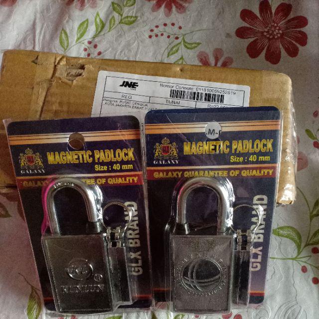 Gembok Rumah / Toko Magnet Glx 40 Mm