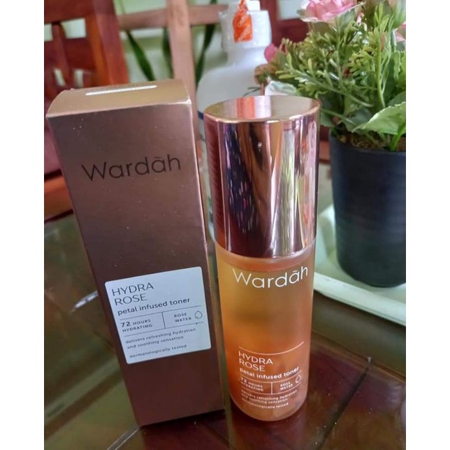 Preloved WARDAH HydraRose Petal Infused Toner