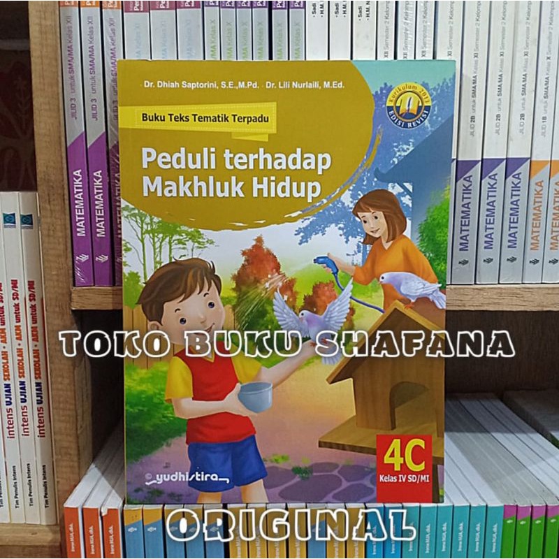 Paket 5 Buku Tematik Terpadu Yudhistira 4A 4B 4C 4D 4E K13 Edisi Revisi Kelas 4 SD ORI