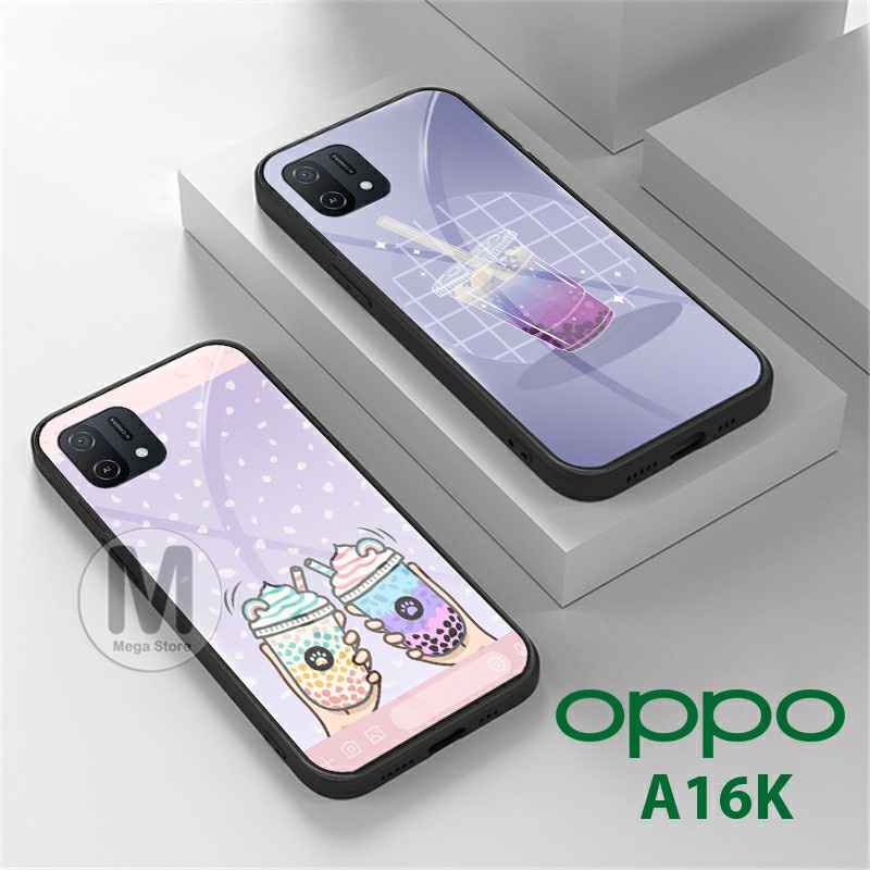 OPPO A16K [ MG-166 ] Softcase Kaca OPPO A16K Case Hp OPPO A16K Casing Hp OPPO A16K Softcase OPPO A16