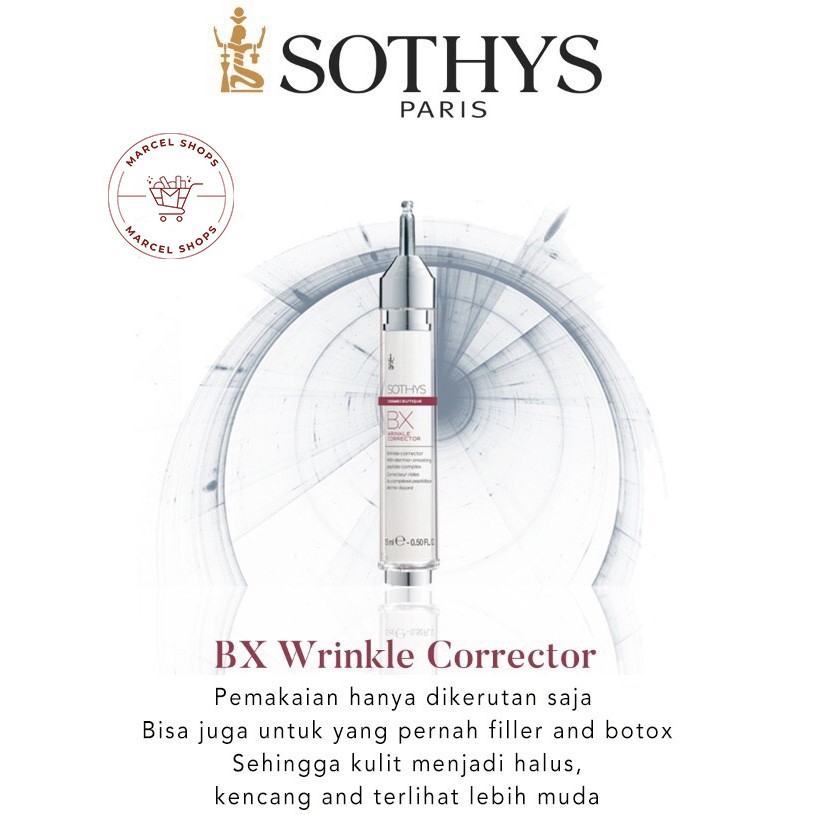 SOTHYS BX WRINKLE CORRECTOR / SERUM BOOSTER SOTHYS / SERUM WAJAH / ANTI AGING / MARCELSHOPS