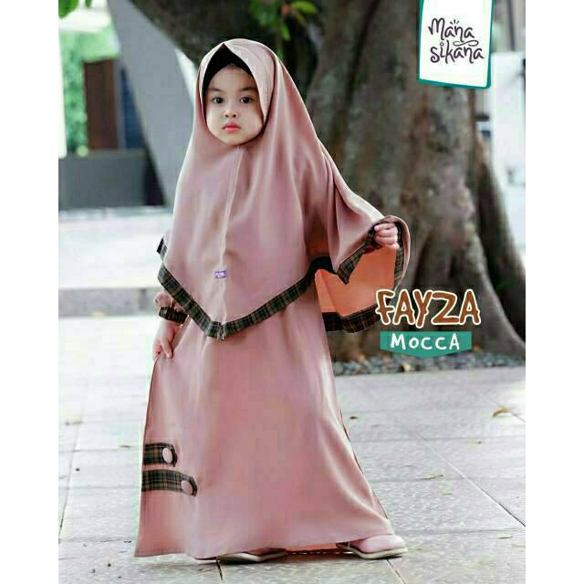 Manasikana Gamis Anak Baju Muslim Anak Perempuan Gamis Anak Syari Fashion Anak