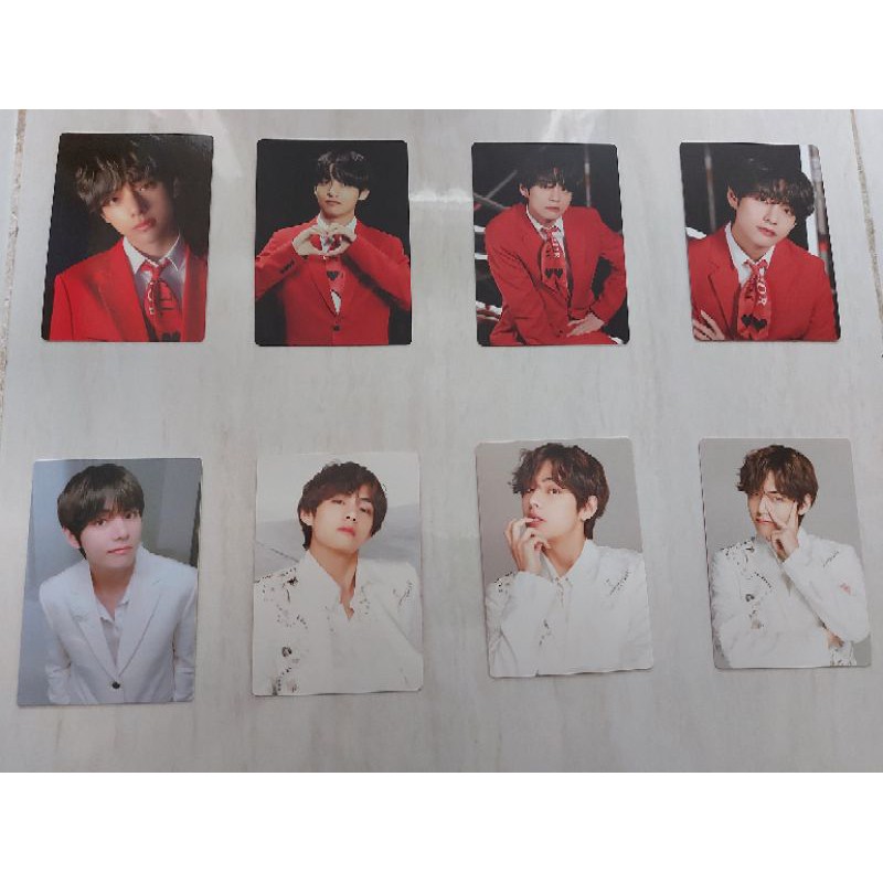 MINI PHOTOCARD TAEHYUNG MOTS ON:E, BBC, LY TOUR OFFICIAL