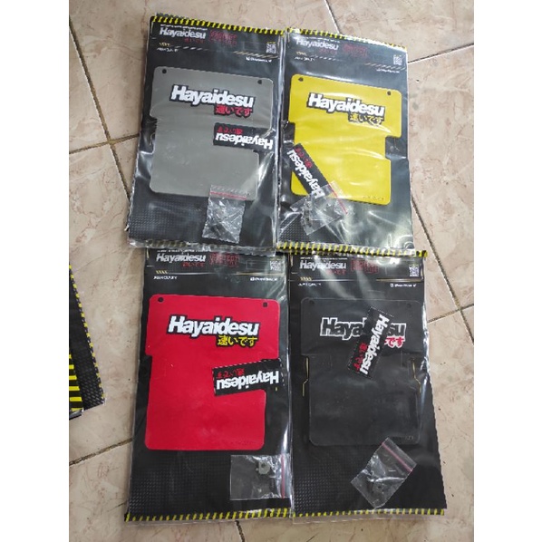 Mud Flap/Karet Lumpur Nmax Old Hayaidesu Original