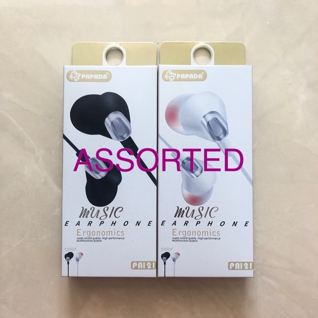 EARPHONE HANDSET HANDSFRE HEADPHONES HEADSET HF PAPADA PA121 PA-121