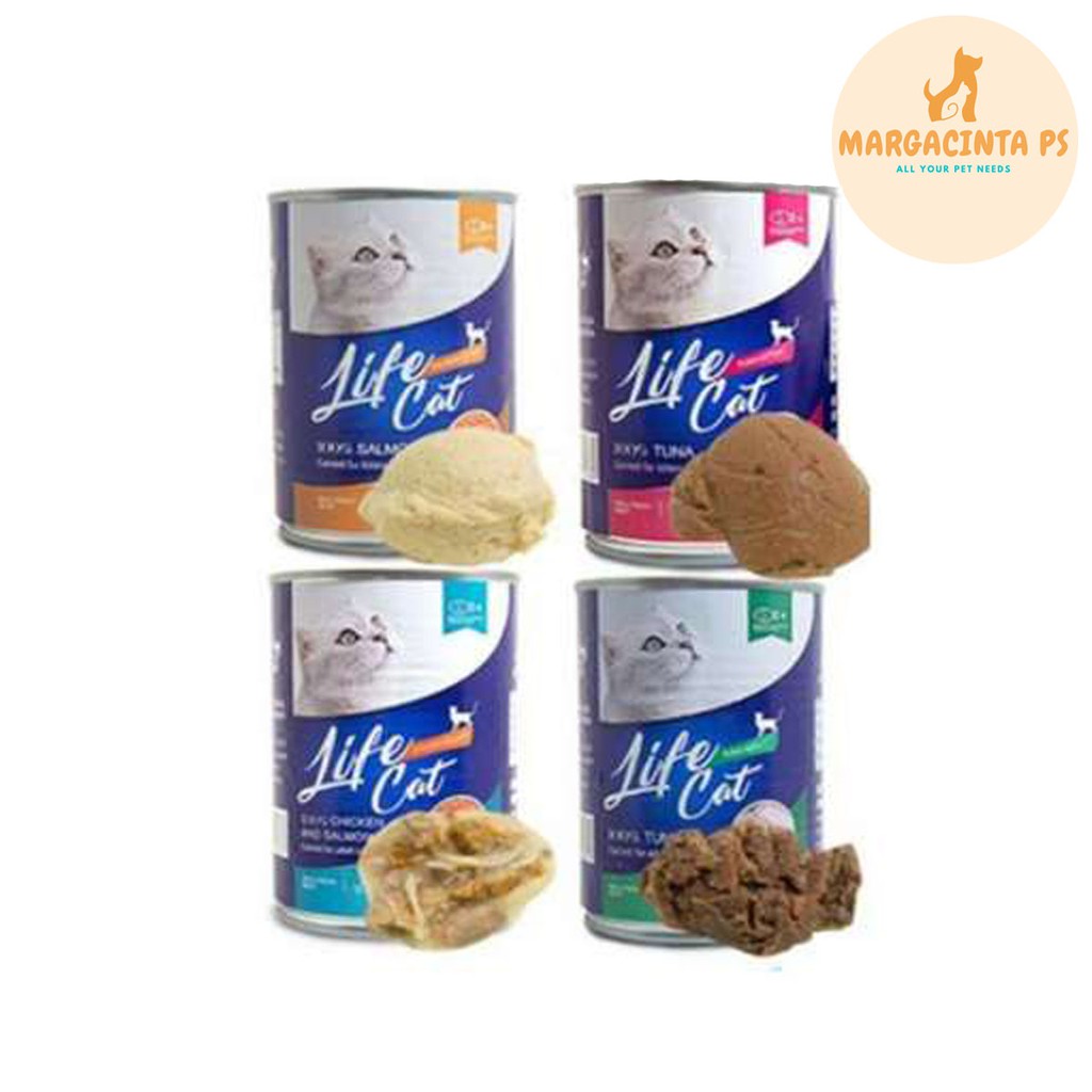 Makanan Kucing Basah Wet Food Can Life Cat 400gr