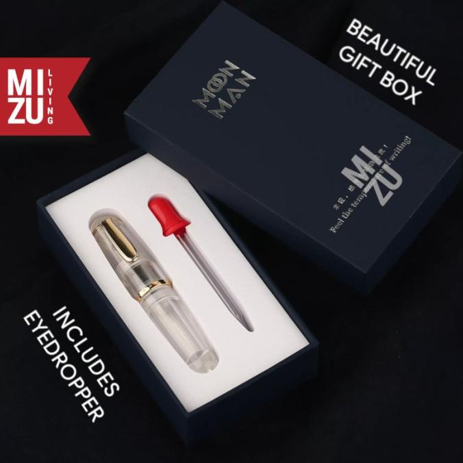 

MOONMAN Q1 Eyedropper Fountain Pen High Capacity Stainless Steel Nib