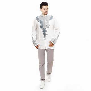 Baju Koko Okechuku Black Panther Pria Motif PRINTING Baju Koko Okechuku Black Panther Pria Motif PRINTING