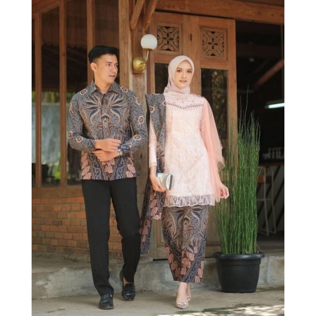 BAJU KEMEJA COUPLE KABAYA LAMARAN TUNANGAN WISUDA