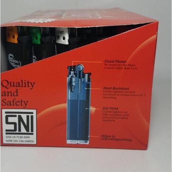 Spesial Harga -KOREK API CRICKET 1BOX