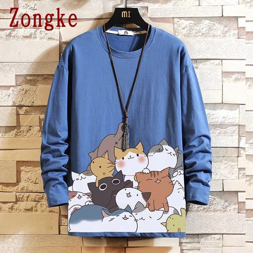 sweater crewneck wanita zongke