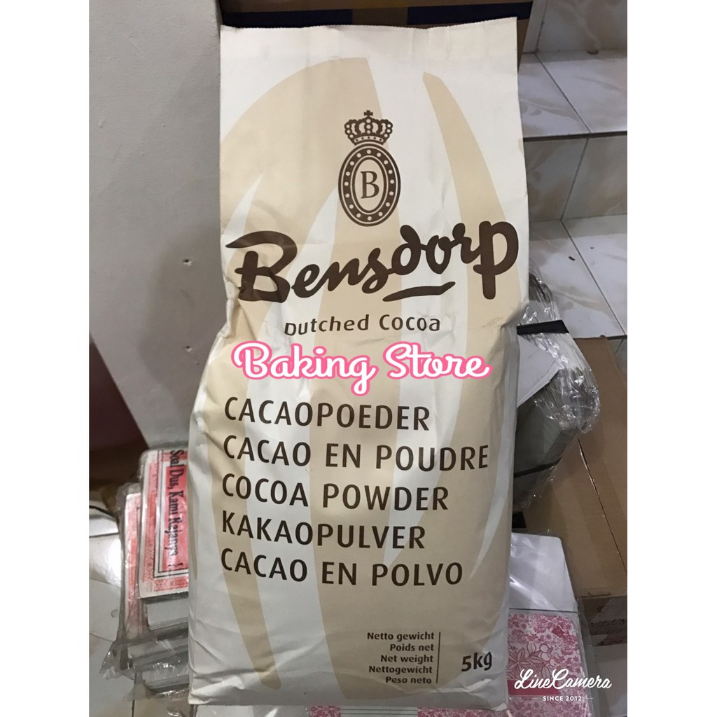 Cokelat Bubuk - Cocoa Cocoa Powder Bensdorp 5kg - Gosend Only!!