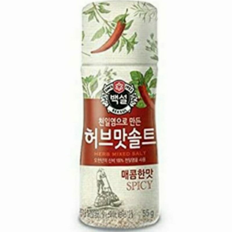 

Beksul Seasoning Herb Salt Mix Spicy 55gram*