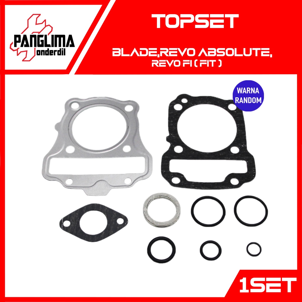 Topset Honda Blade &amp; Revo FI-Fit-F1 &amp; Revo Absolute Top Set Paking-Packing-Gasket Kit