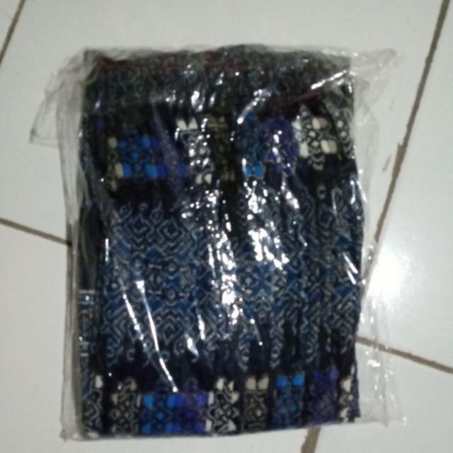 Kemeja Batik Klasik Wajik Biru