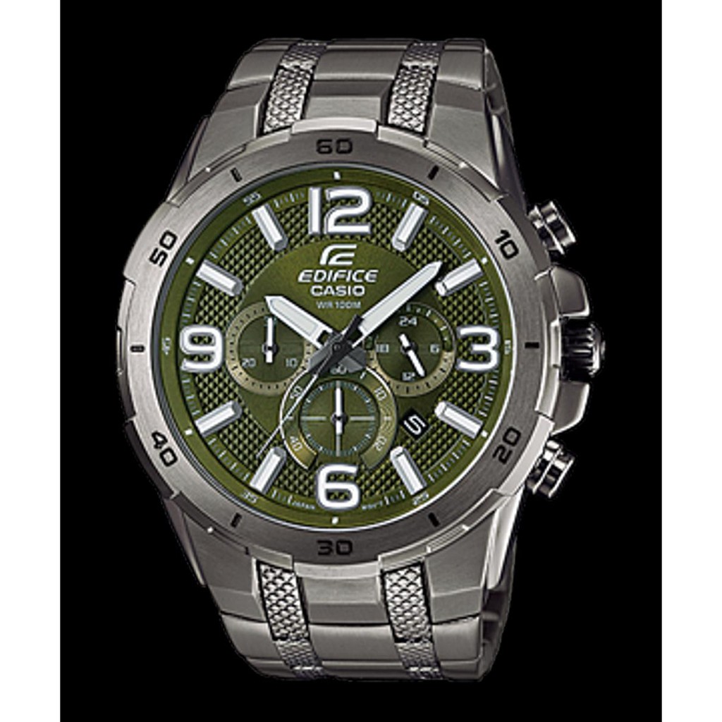 Jam Tangan Casio Edifice Original Pria EFR 538BK 3A