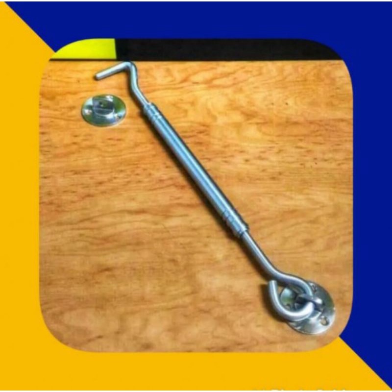 Hak angin/cantolan jendela/penahan jendela/kait angin jendela Dolomite stainless 10 inch HA-2117