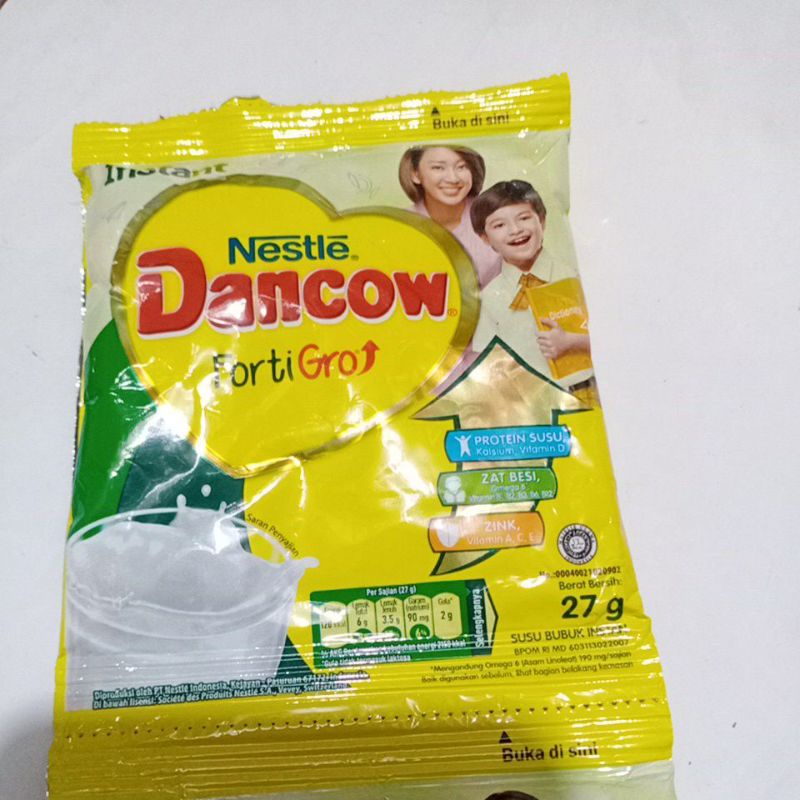 

Dancow sachet putih 27 gram