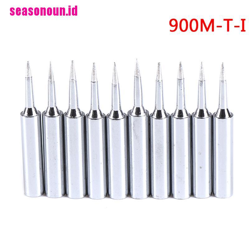 10 Pcs Ujung solder Pengganti Model Tajam 900m-t-i