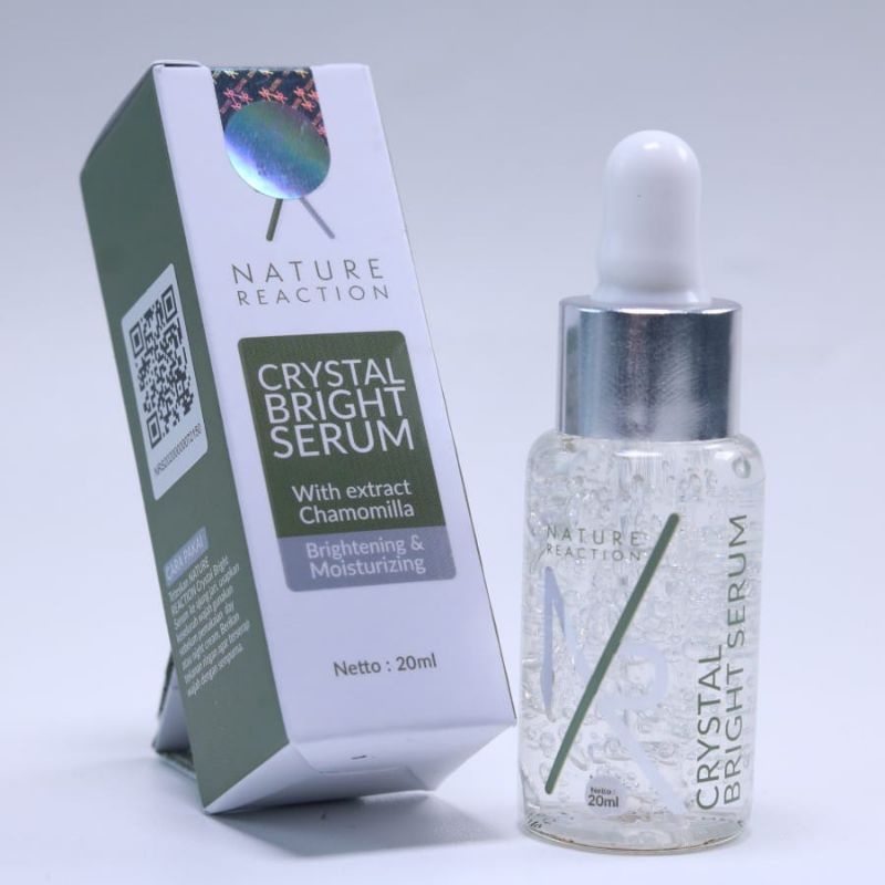 NR NATURE REACTION CRYSTAL BRIGHT SERUM 20 ML/NR SERUM ORIGINAL 100%